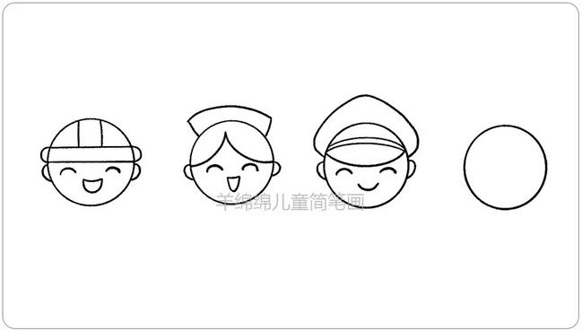 五一劳动节简笔画,劳动最光荣图片