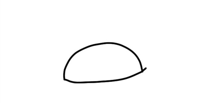 饺子简笔画