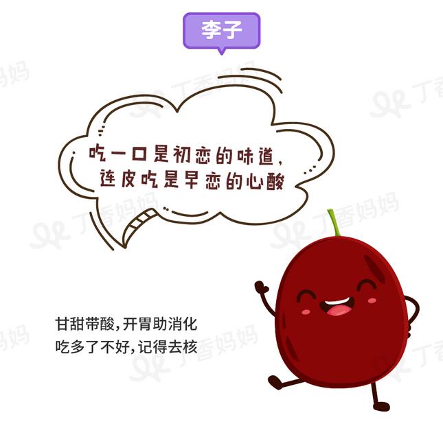 宝宝夏天吃什么水果最好?照这张图挑就行