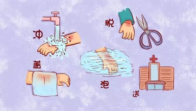 小孩烫伤怎么办,先脱衣服还是先冲水?
