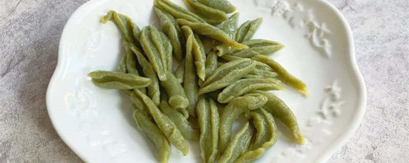 蔬菜肉泥小鱼面的做法 1岁宝宝食谱